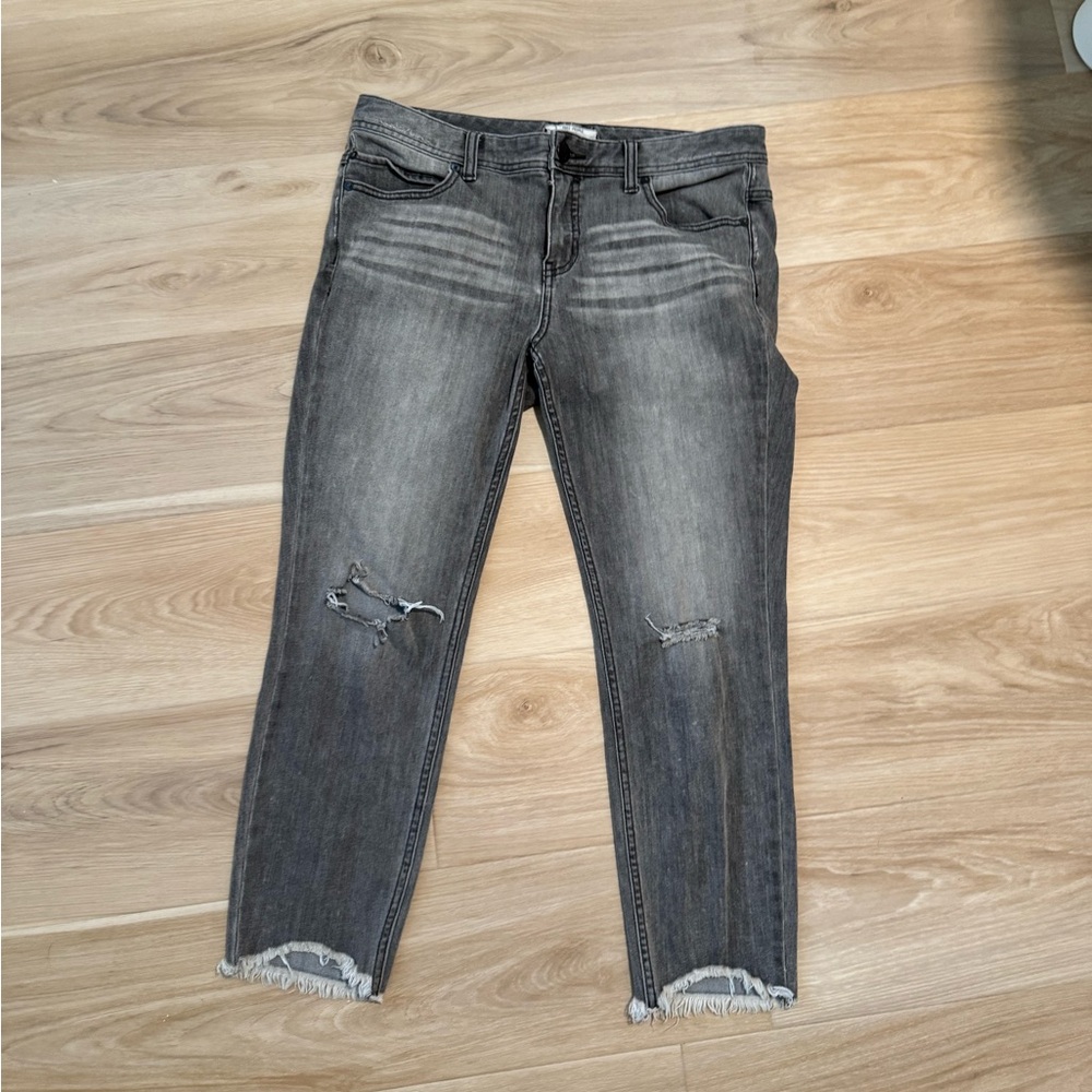 Free People Greg cropped distressed Jean